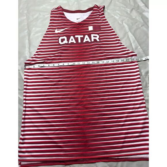 Nike Size XXL Men Pro Elite Qatar Track & Field Running Singlet CI8115-611  New - Picture 6 of 7